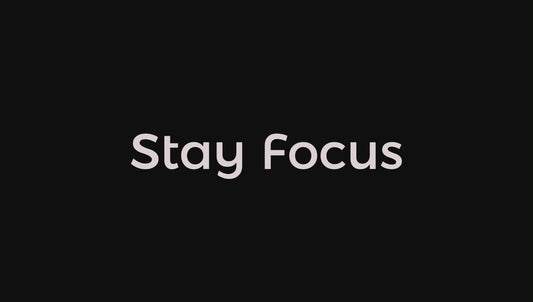 Stay Focus Video Template